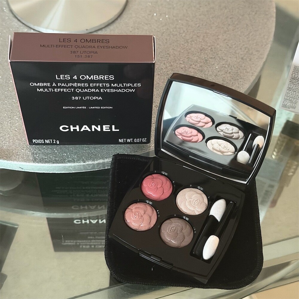 Chanel Les 4 Ombres Quad Eyeshadow 387 Utopia Limited Edition 2g